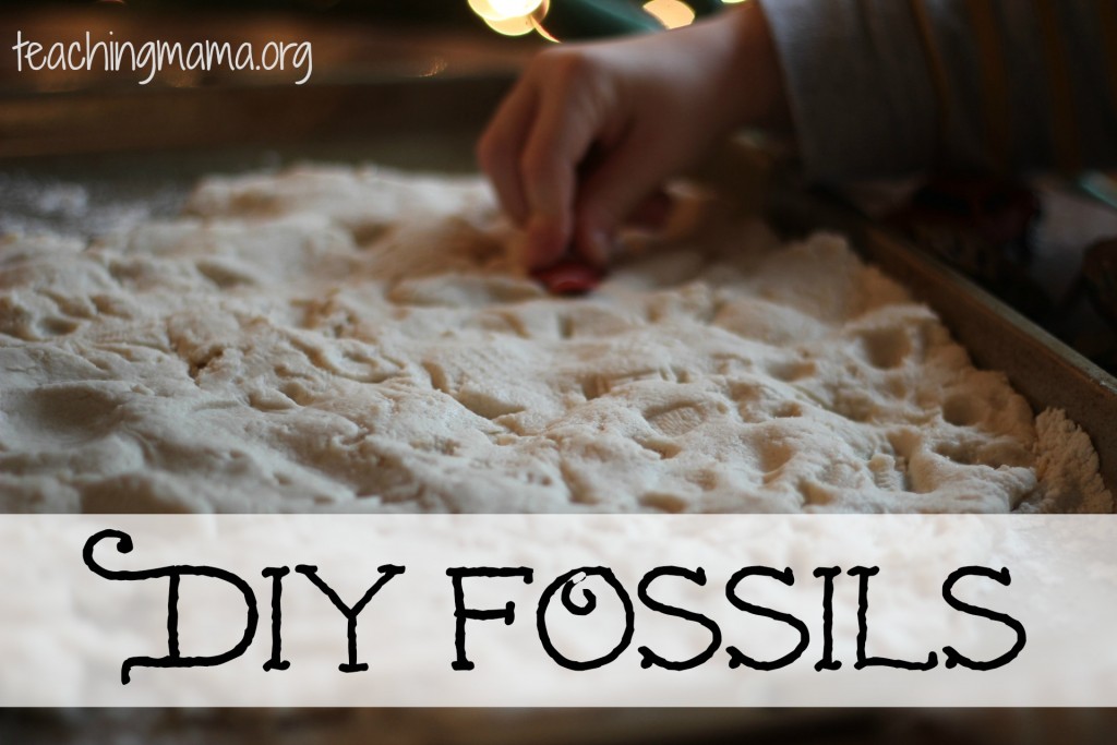 homemade fossils