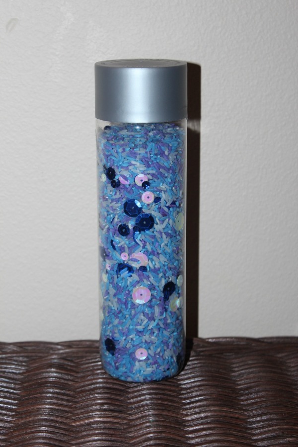 january sensory bottle