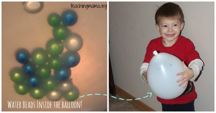 water beads balloon