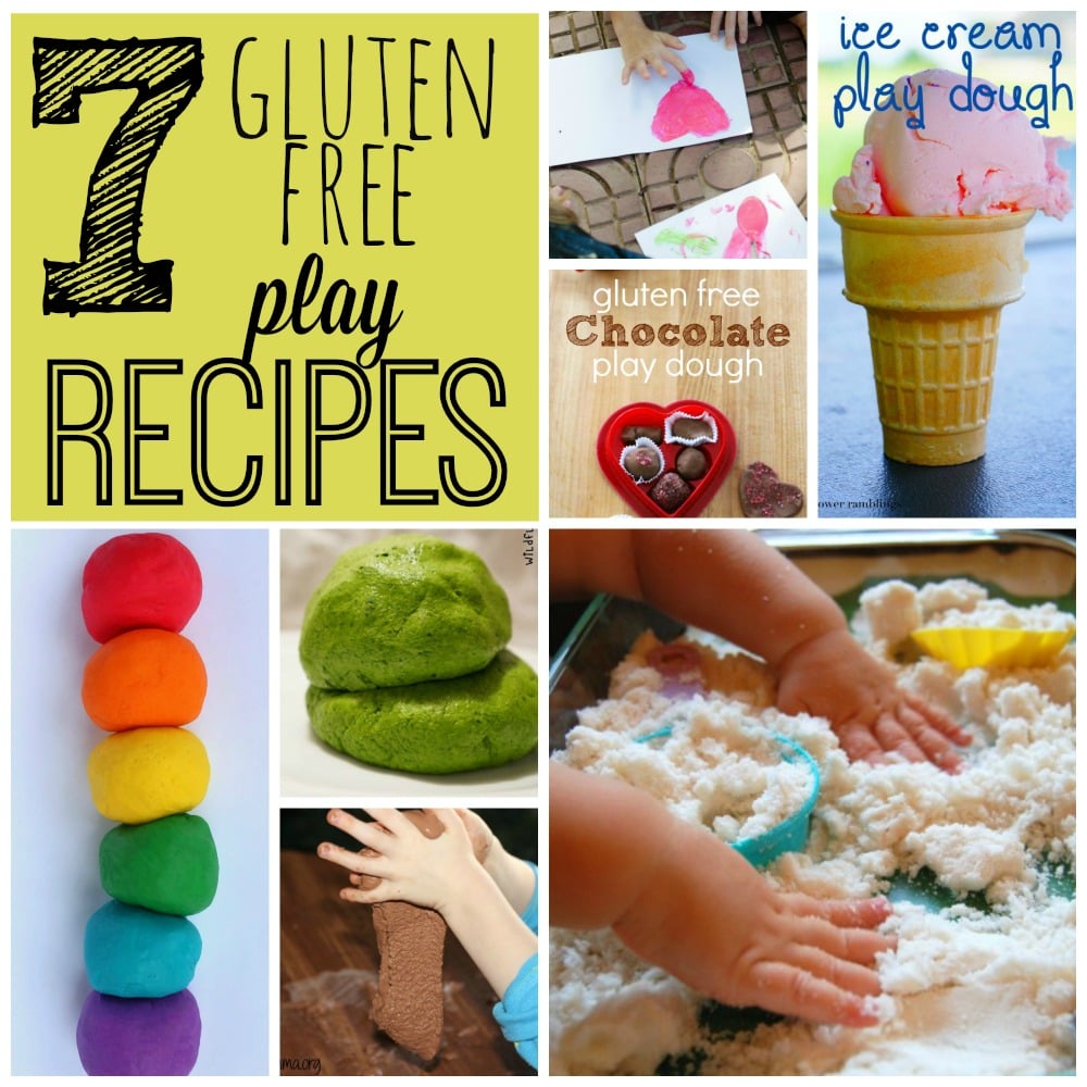 7 Gluten Free Play Recipes