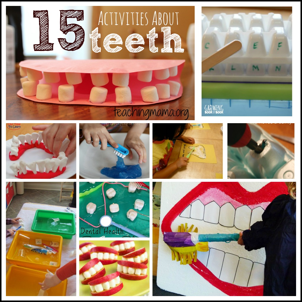 15 Activities About Teeth for Preschoolers