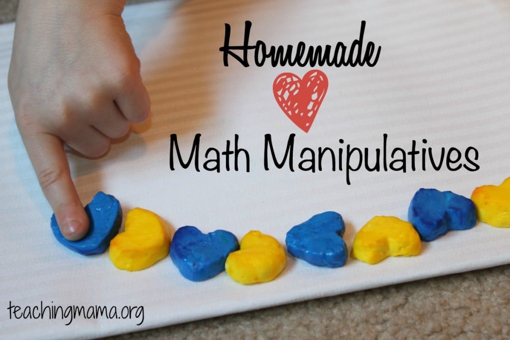 Homemade Math Manipulatives