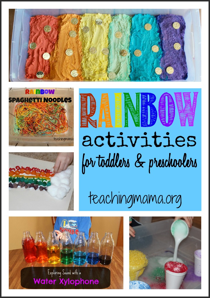 5 Rainbow Activities for Preschoolers