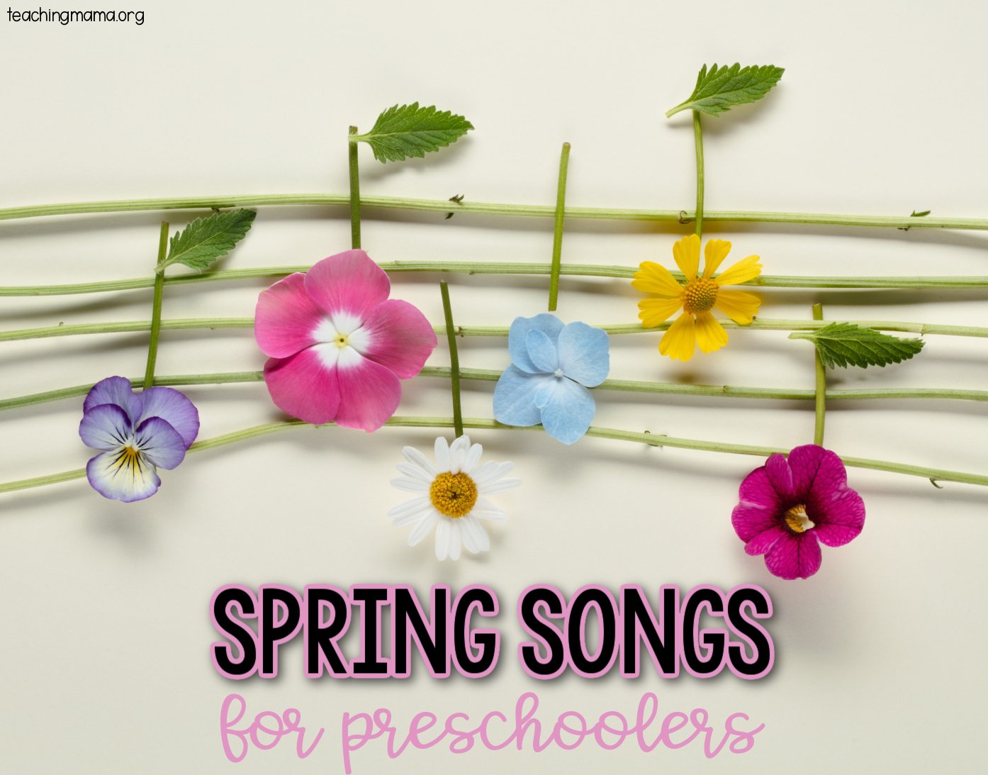 21 Action Songs and Rhymes that Celebrate Spring