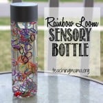 Rainbow Loom Sensory Bottle