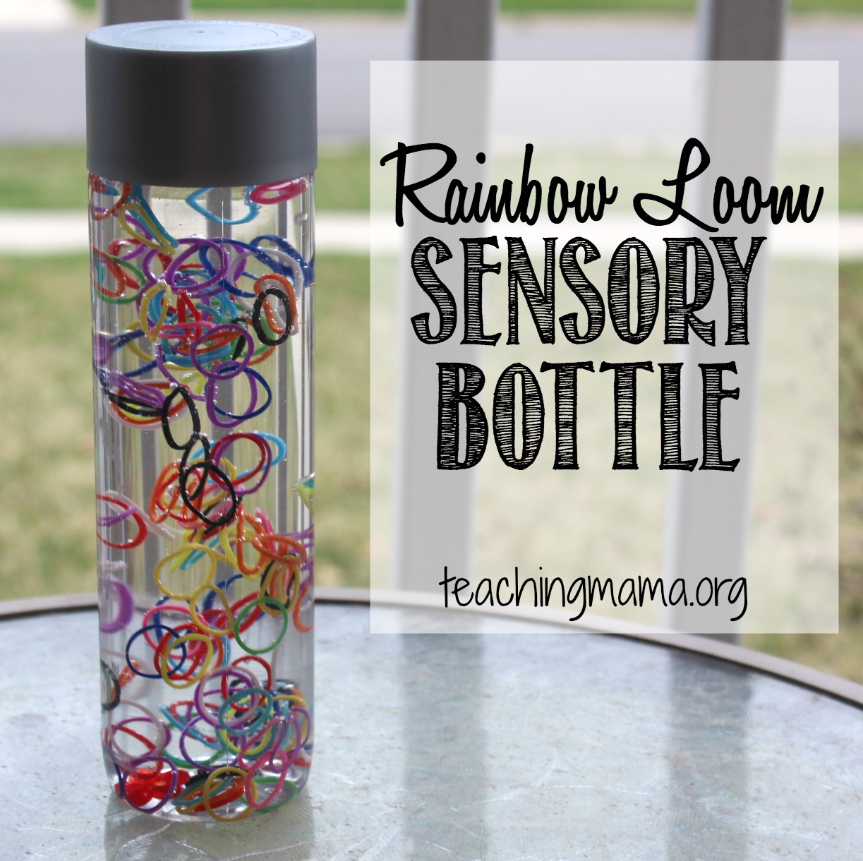 How to make PLAY sensory water bottles for Kids DIY! 