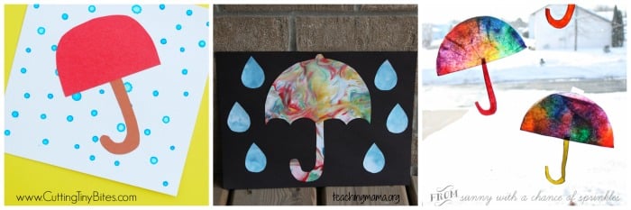 umbrella collage