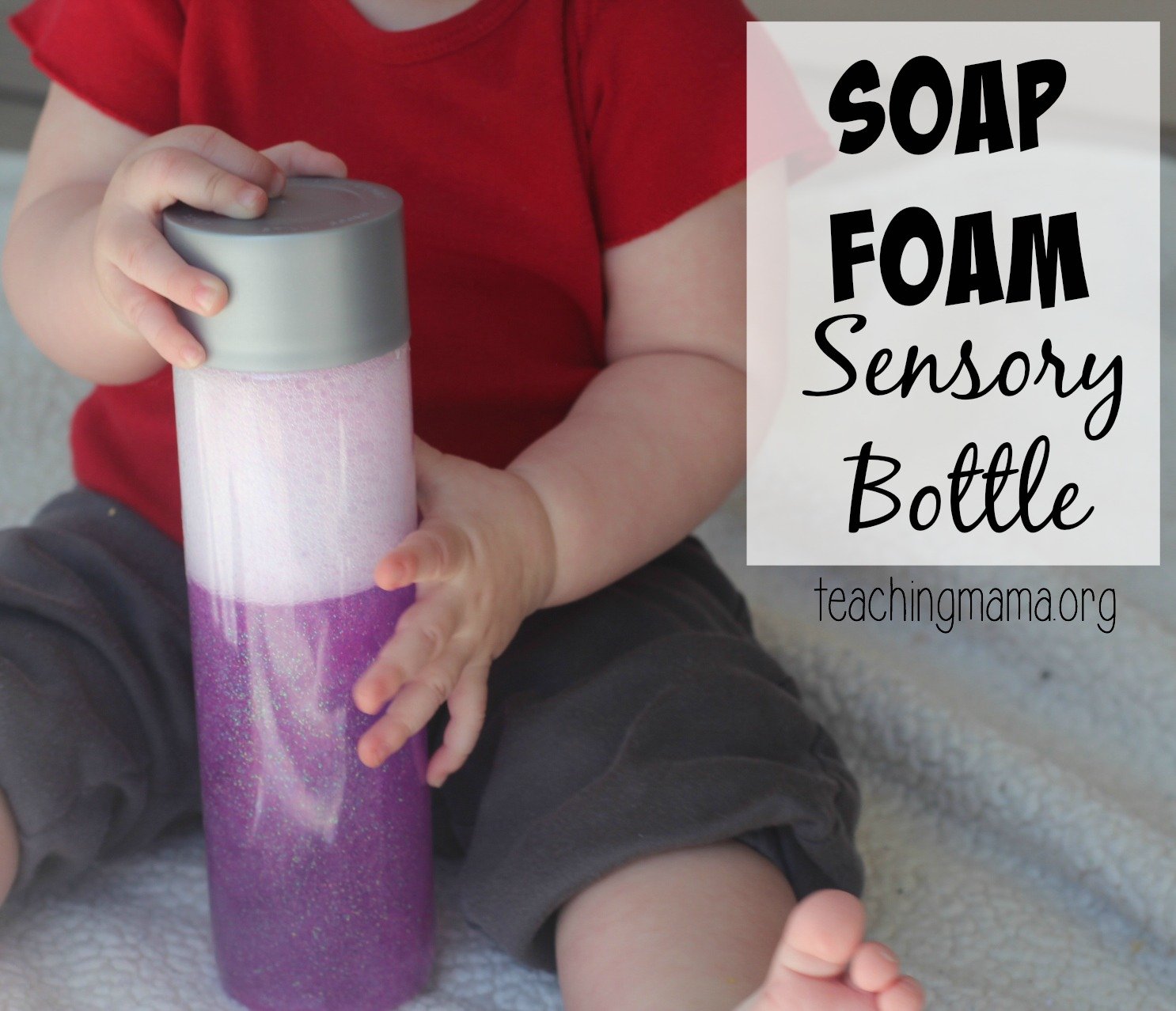 Soap Foam Sensory Bottle