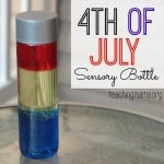 4th of July Sensory Bottle