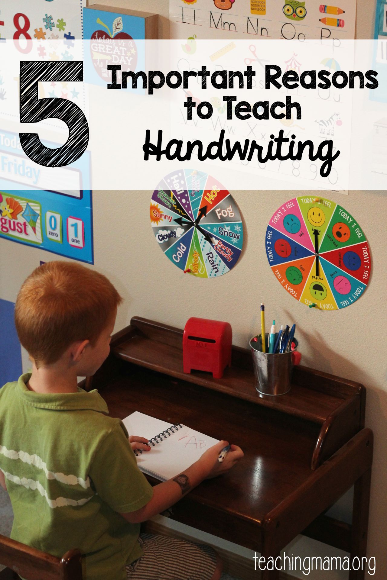5 Important Reasons to Teach Handwriting