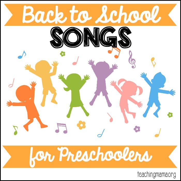Back to School Songs for Preschoolers