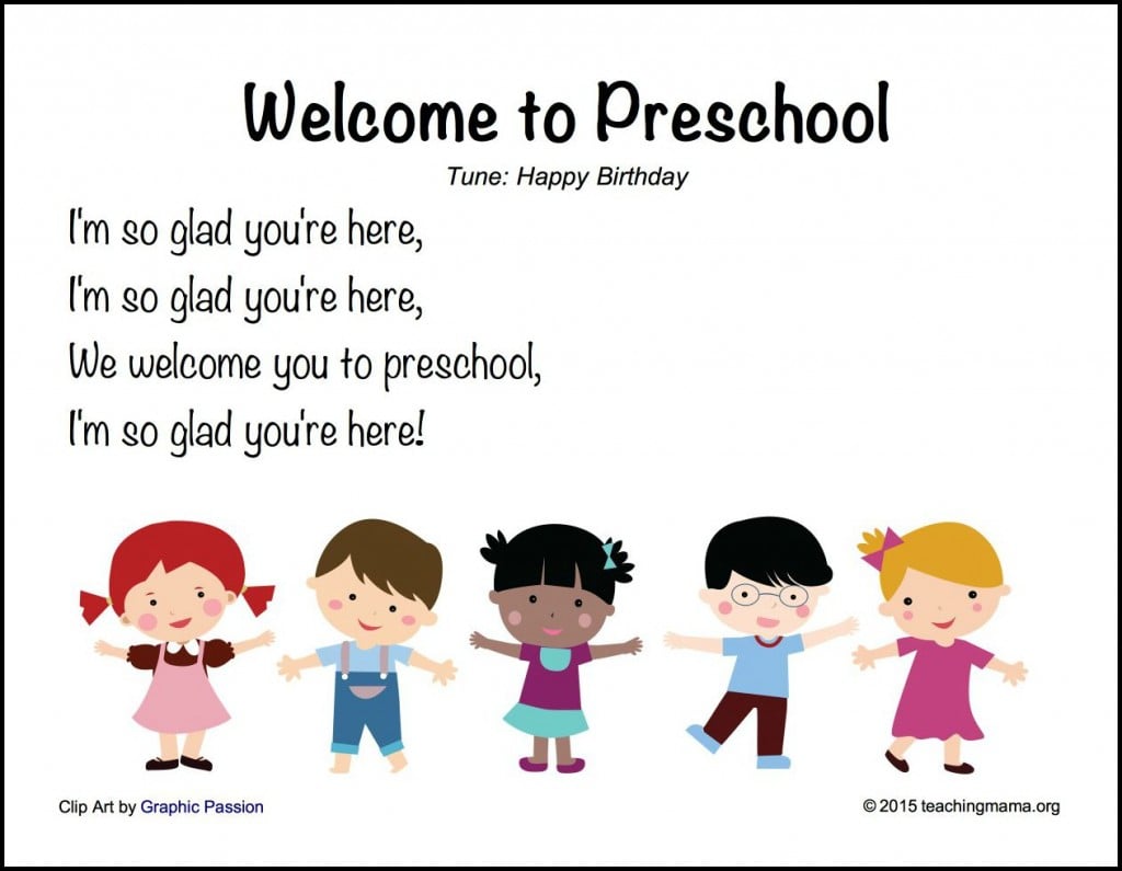 Welcome to Preschool - Teaching Mama