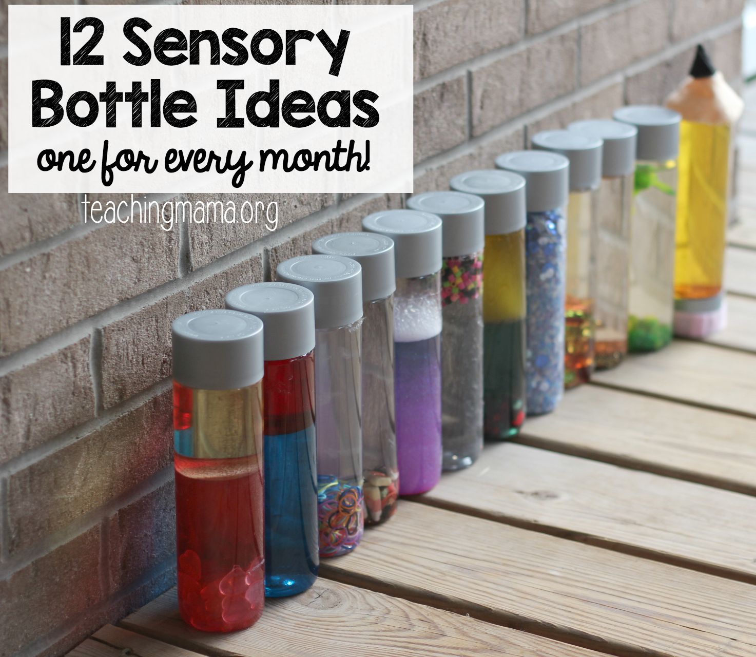 The Benefits of Sensory Bottles for Preschoolers - Hamilton Mill