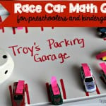 Math Game with Race Cars