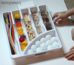 Tinker Tray for Little Learners