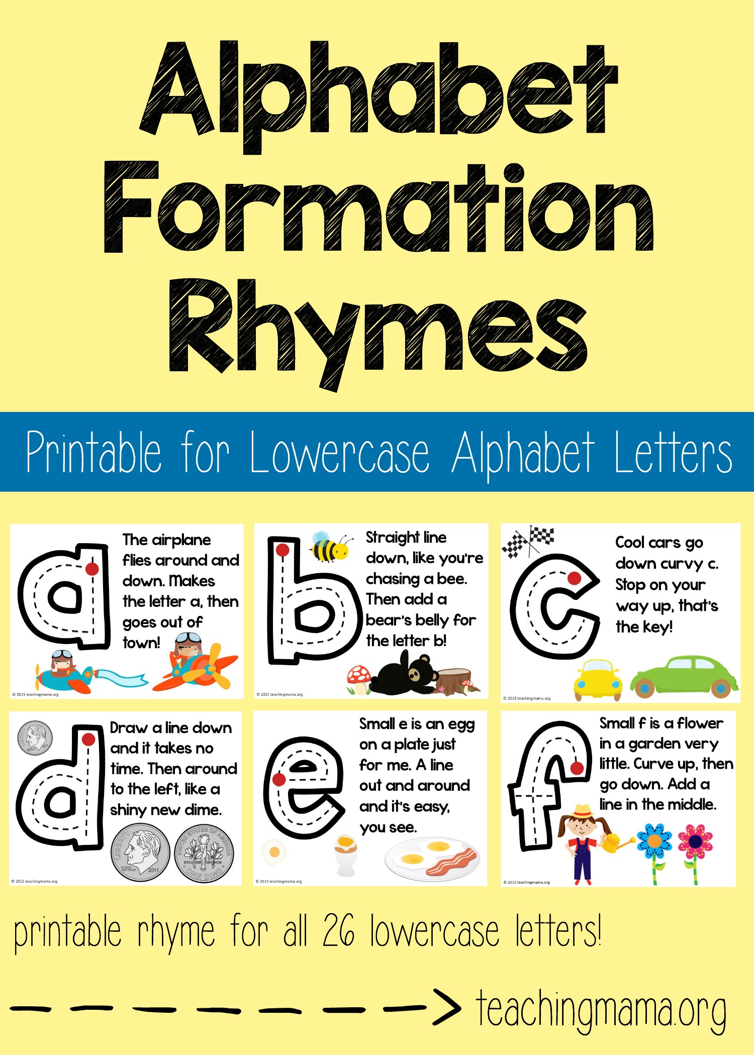 Alphabet Letter Posters - Uppercase - Fun with Mama Shop