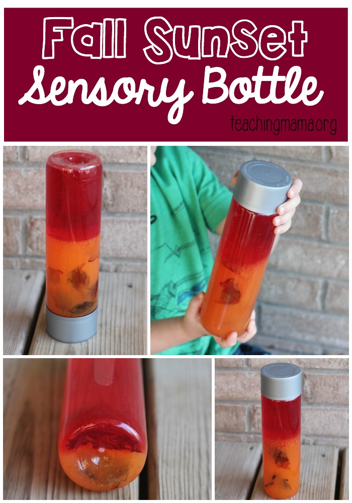 Bright Summer Sky Sensory Bottle - Tea in the Wild