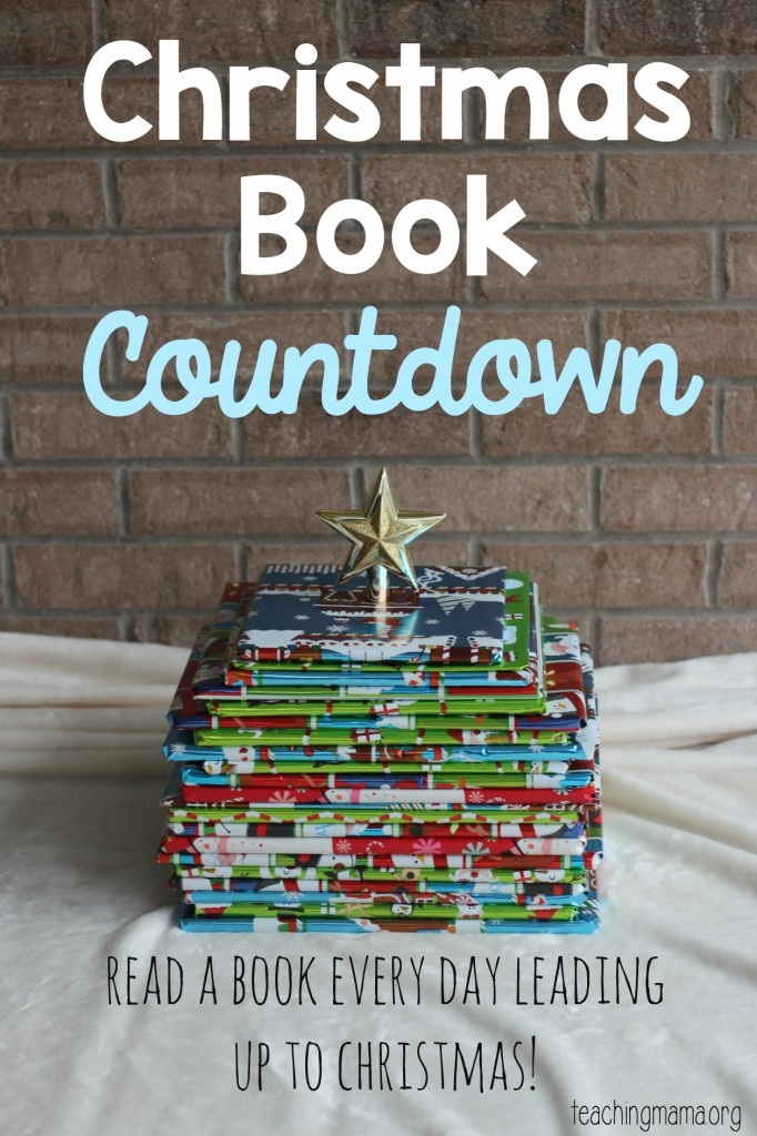 Christmas Book Countdown Pin