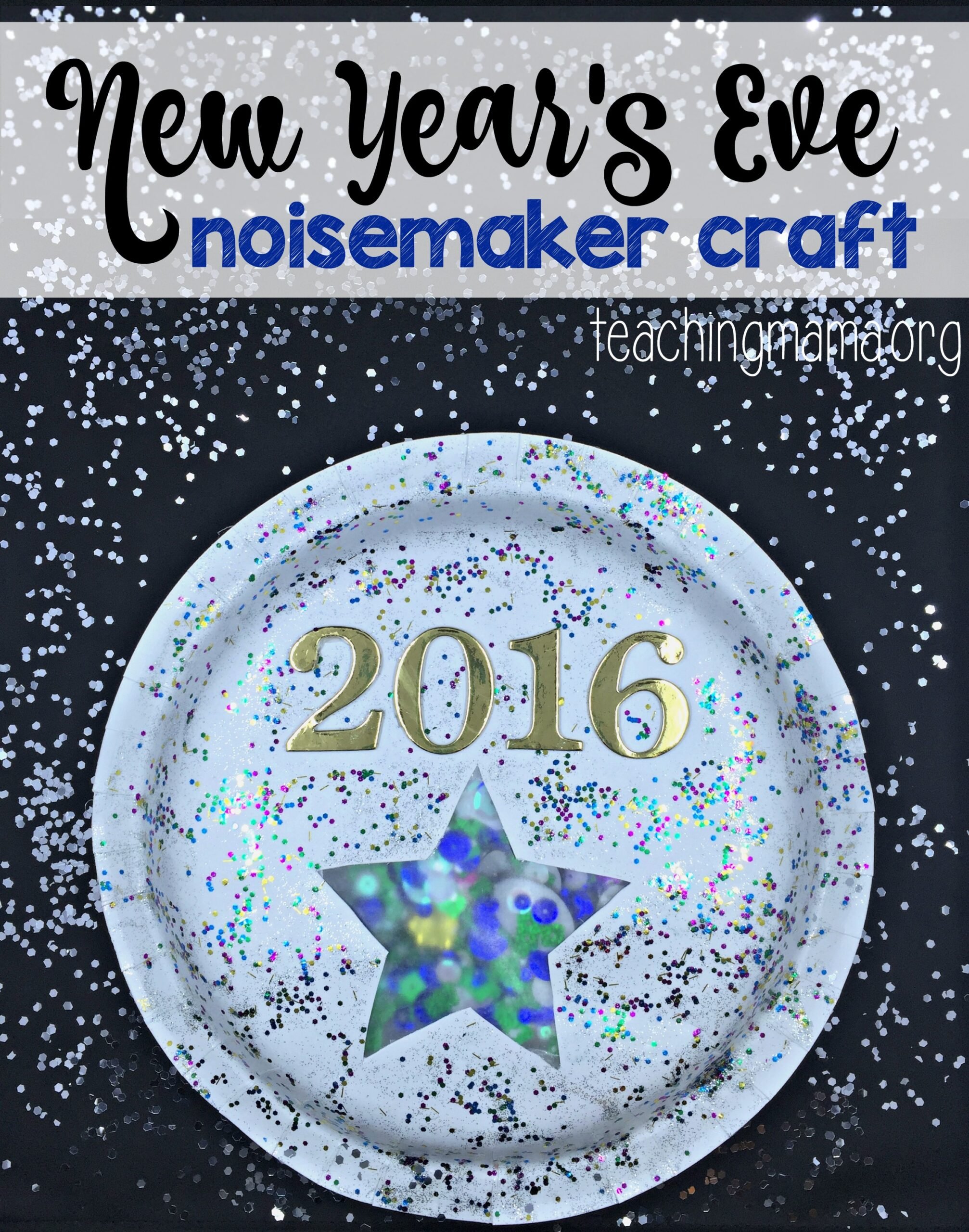 New Year’s Eve Noisemaker Craft