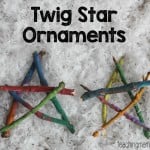 Twig Star Ornaments