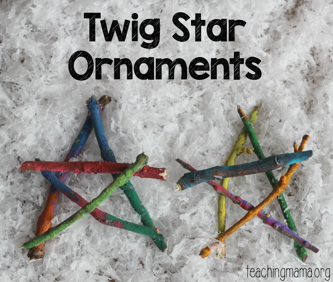 Twig Star Ornaments