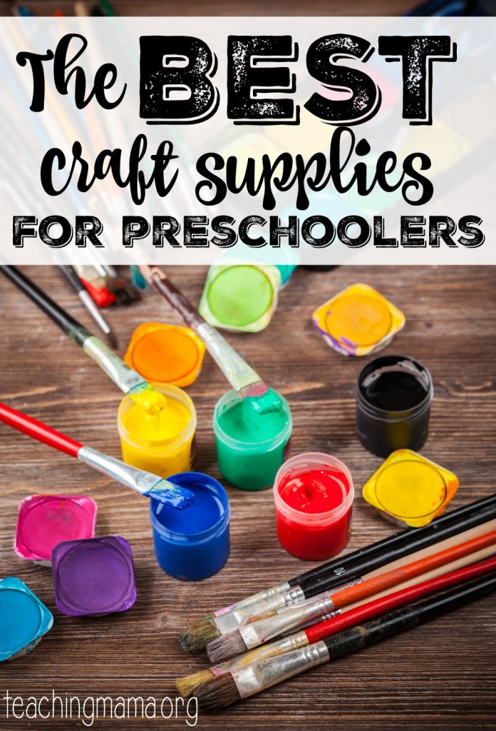 The Best Craft Supplies for Preschoolers