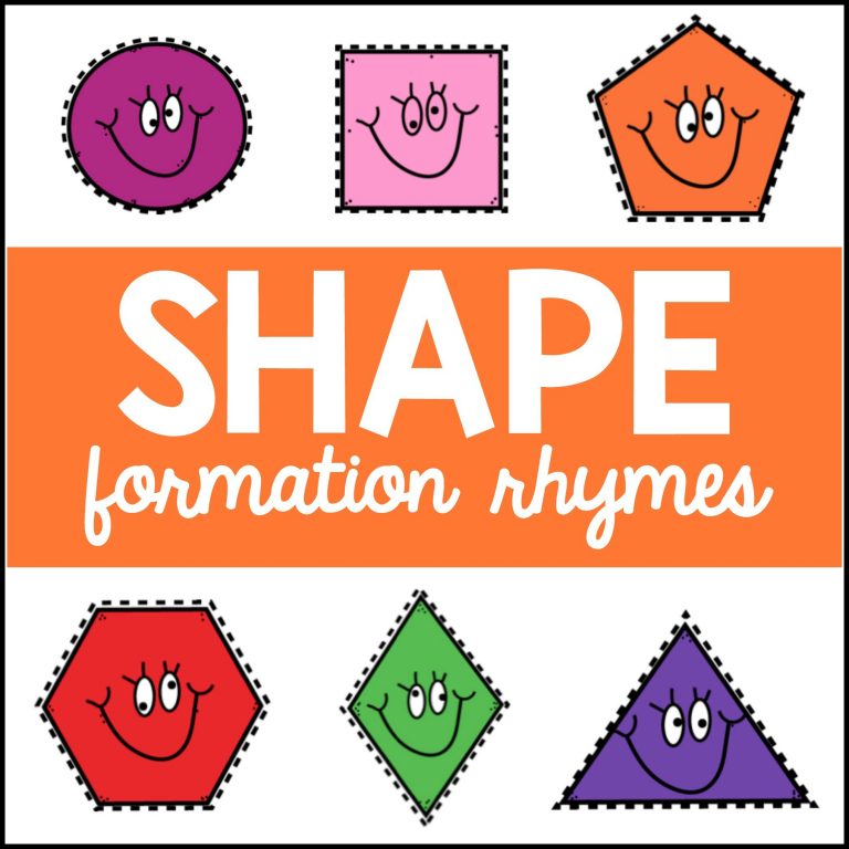 Shape Rhymes - Teaching Mama