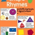Shape Rhymes Printables