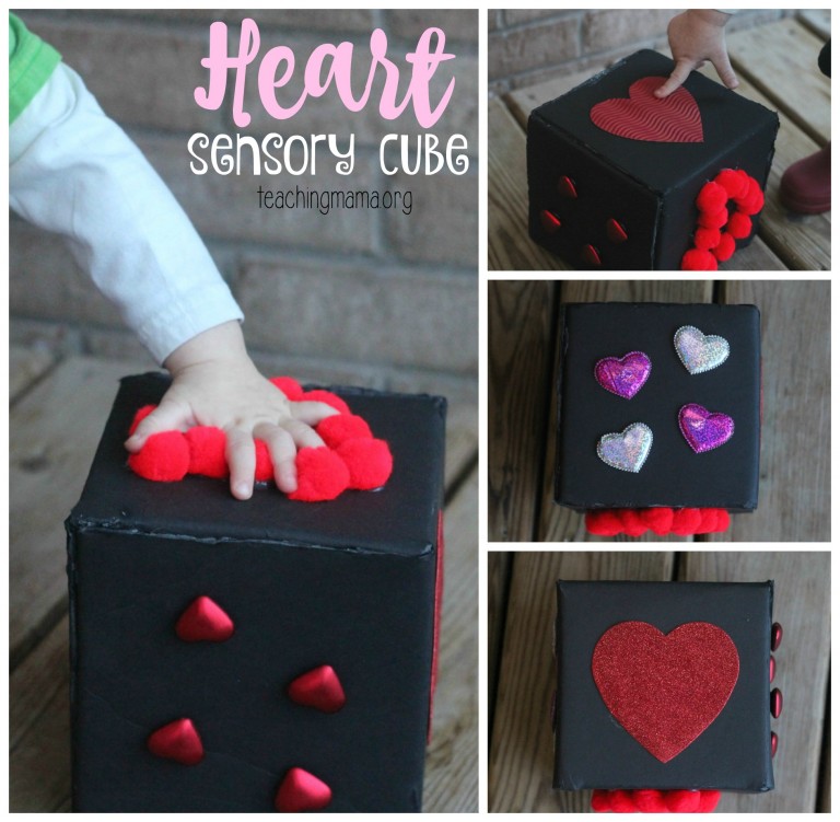 Heart Sensory Cube