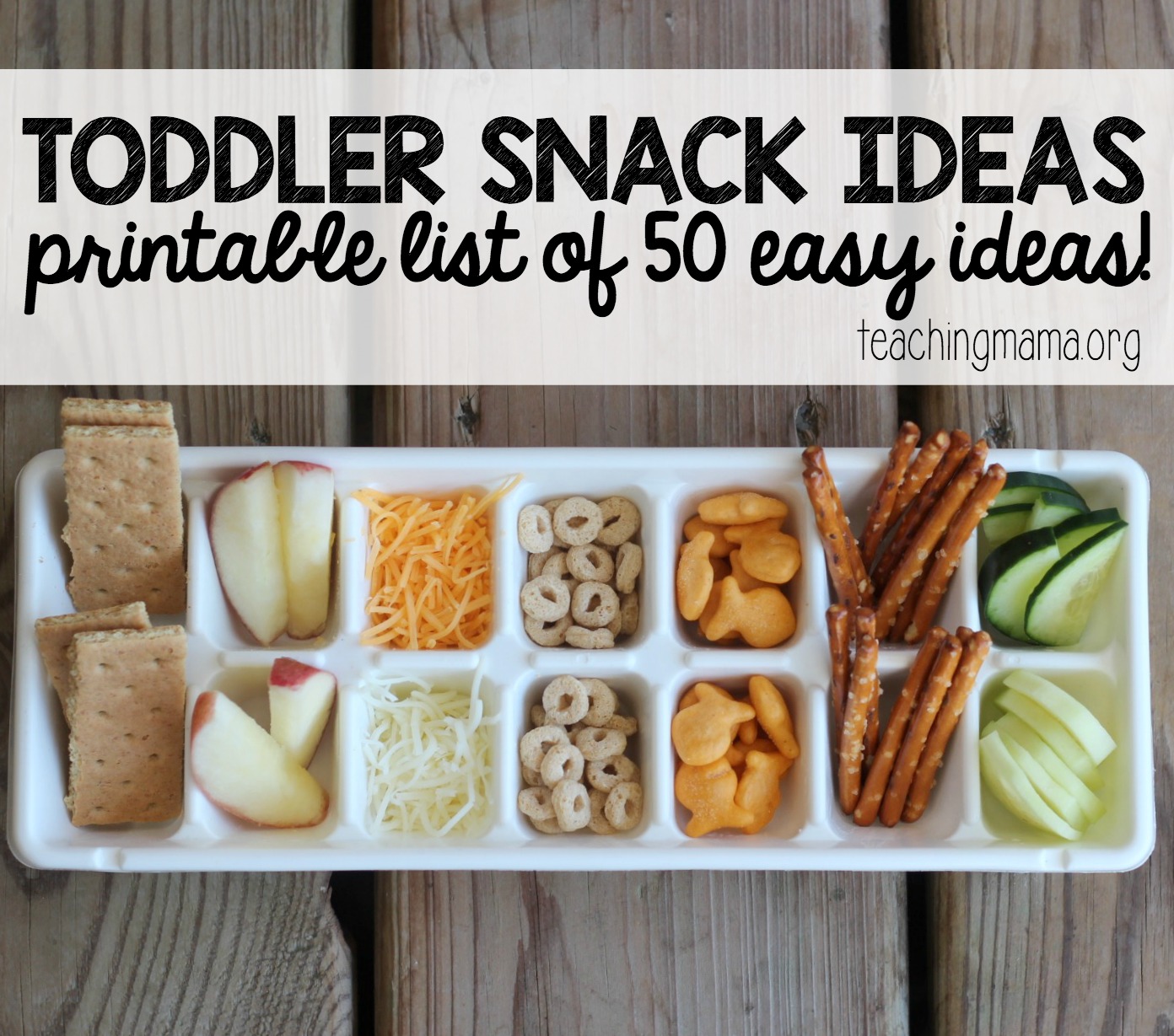 How We Make Snack Time Fun: DIY Nibble Tray for Toddlers – Stuff