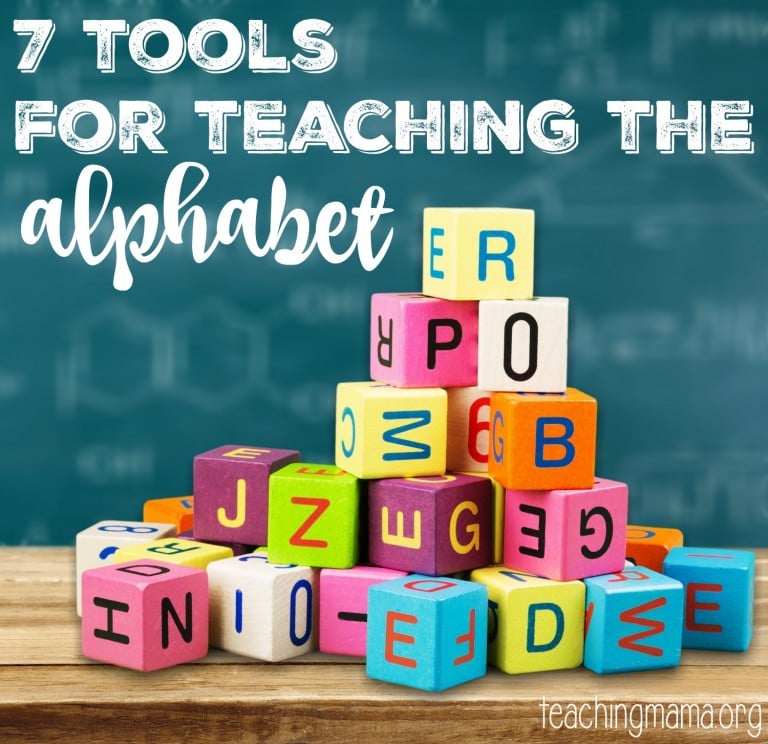 7 Tools for Teaching the Alphabet