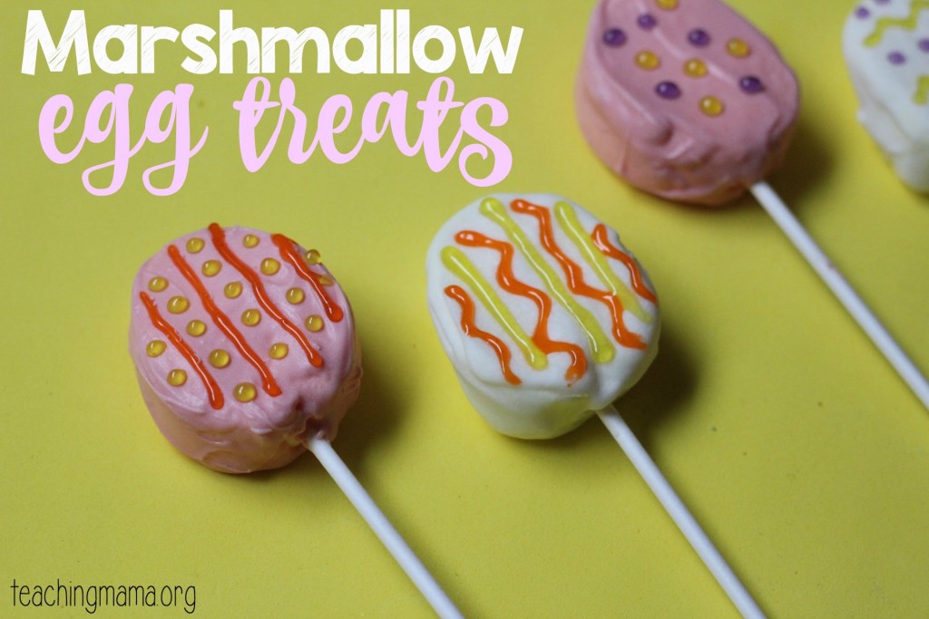 marshmallow egg treats