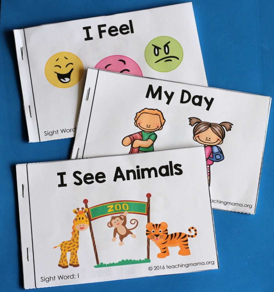 3 Sight Word Readers