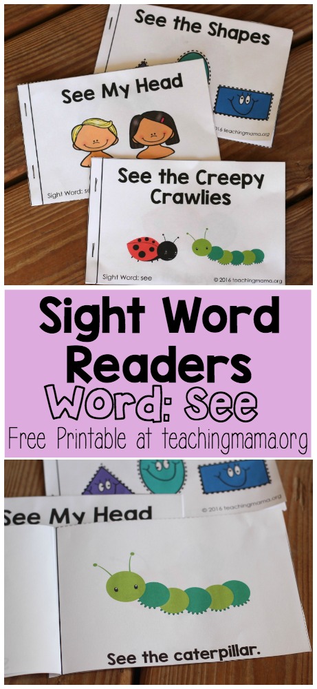 Sight Word Readers- See