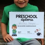 Preschool Graduation Diplomas