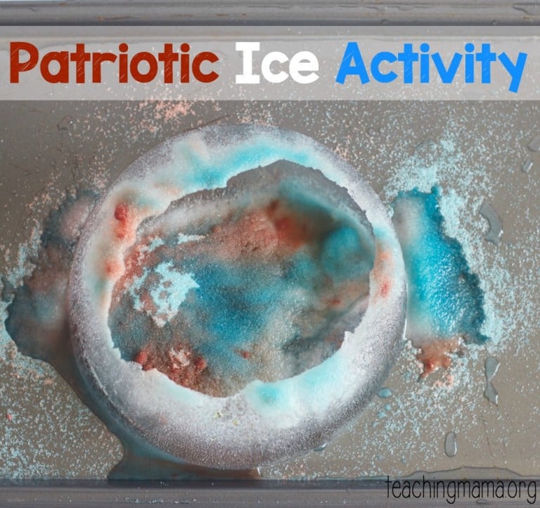 Patriotic Ice Activity