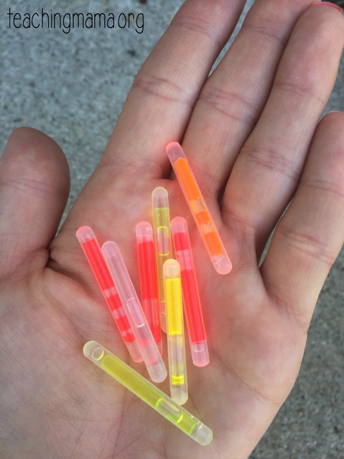 mini glowsticks