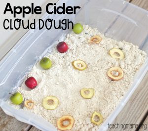 Apple Cider Cloud Dough