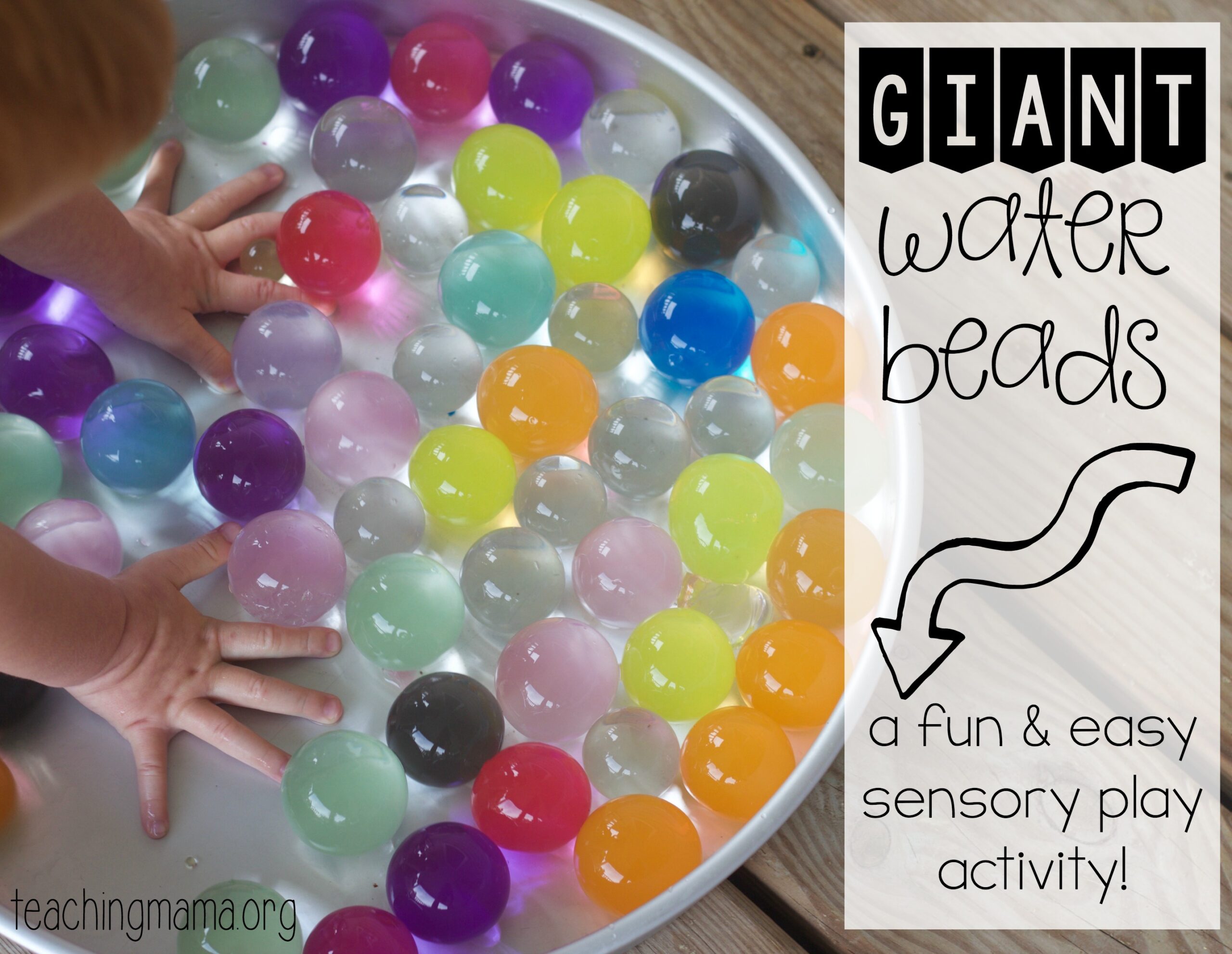 Giraffe Giant Magic Water Beads 300 Count 