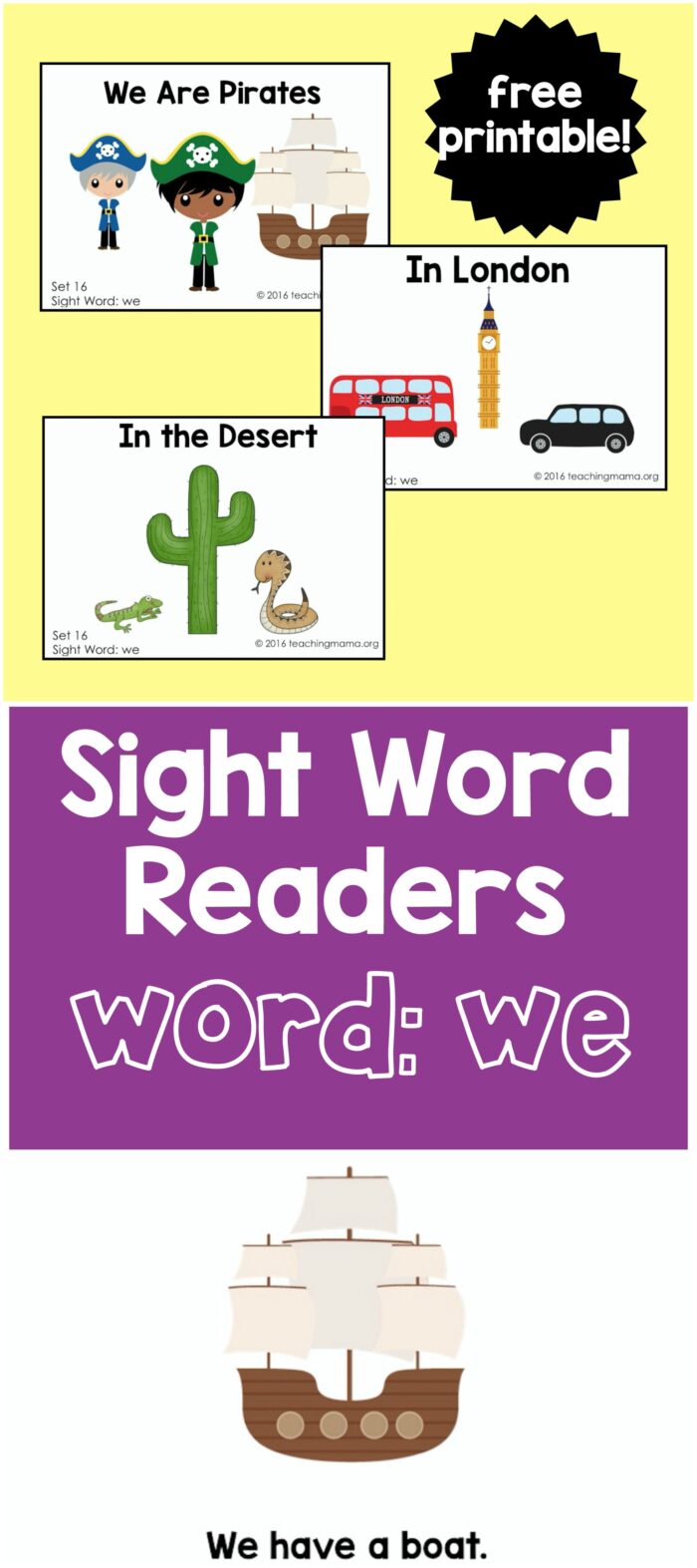 sight-word-readers-for-the-word-we-teaching-mama