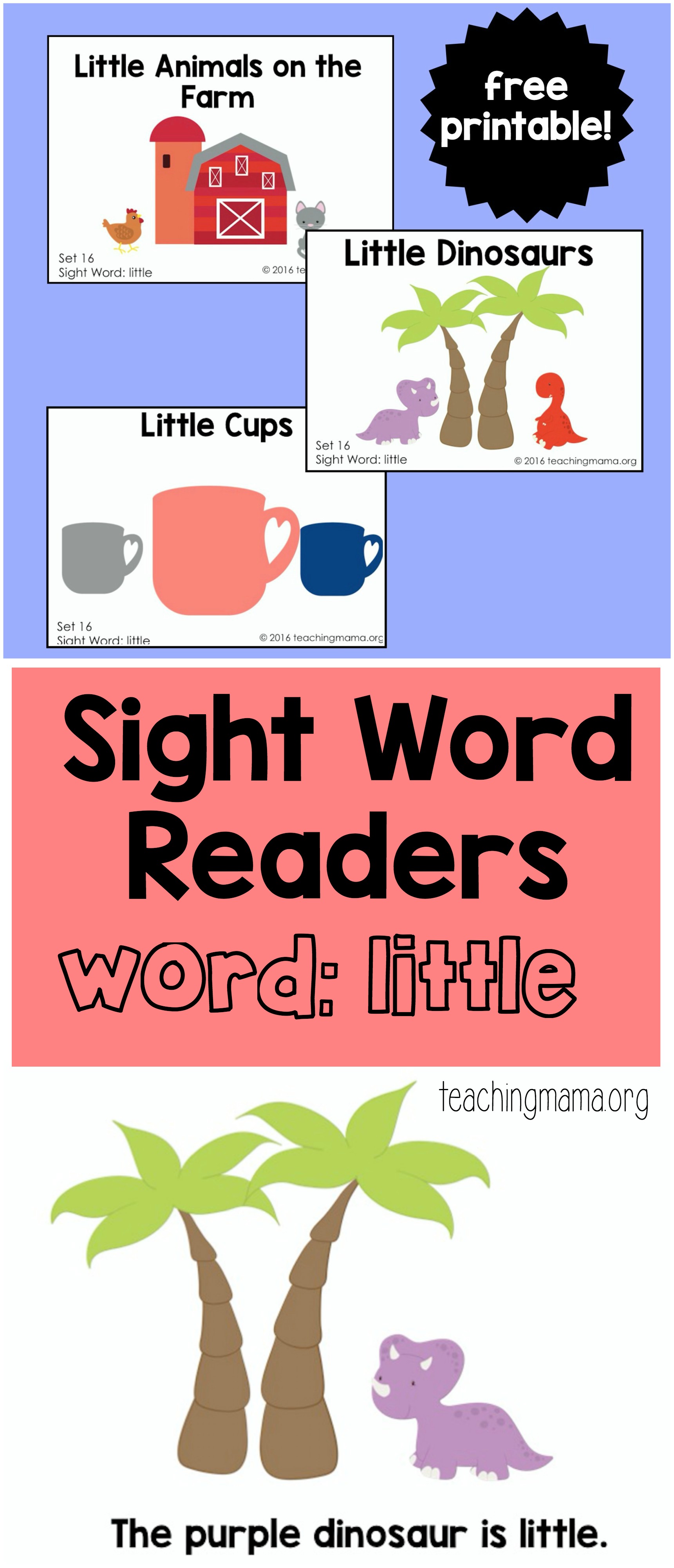 Sight Word Readers for the Word 