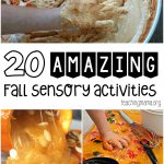 20 amazing fall sensory activities