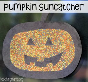 Pumpkin Window Craft