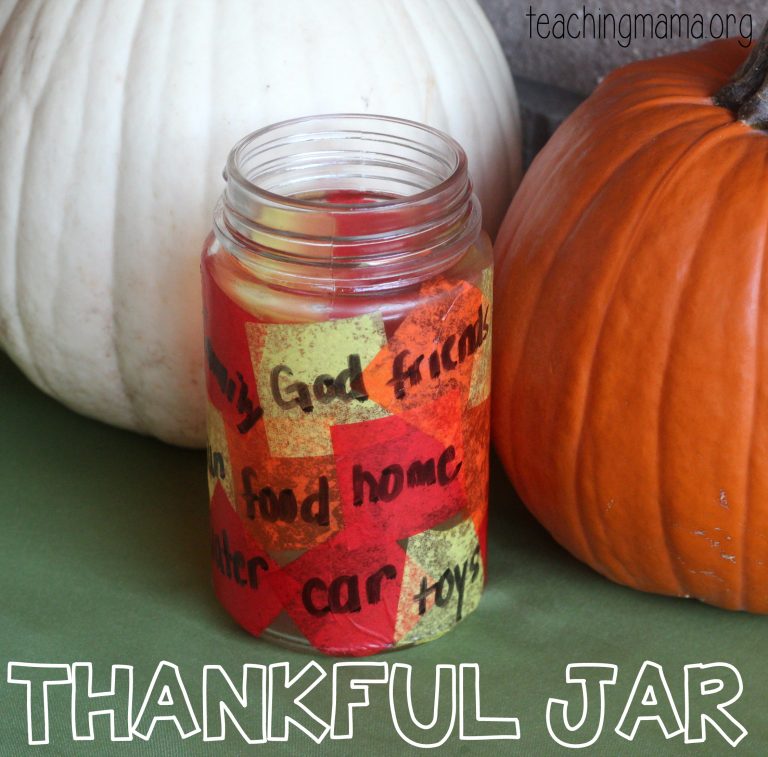 Thankful Jar Activity