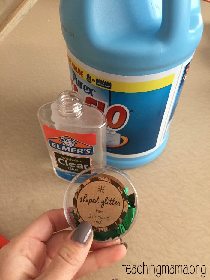 Recipe to Clear Glue Slime