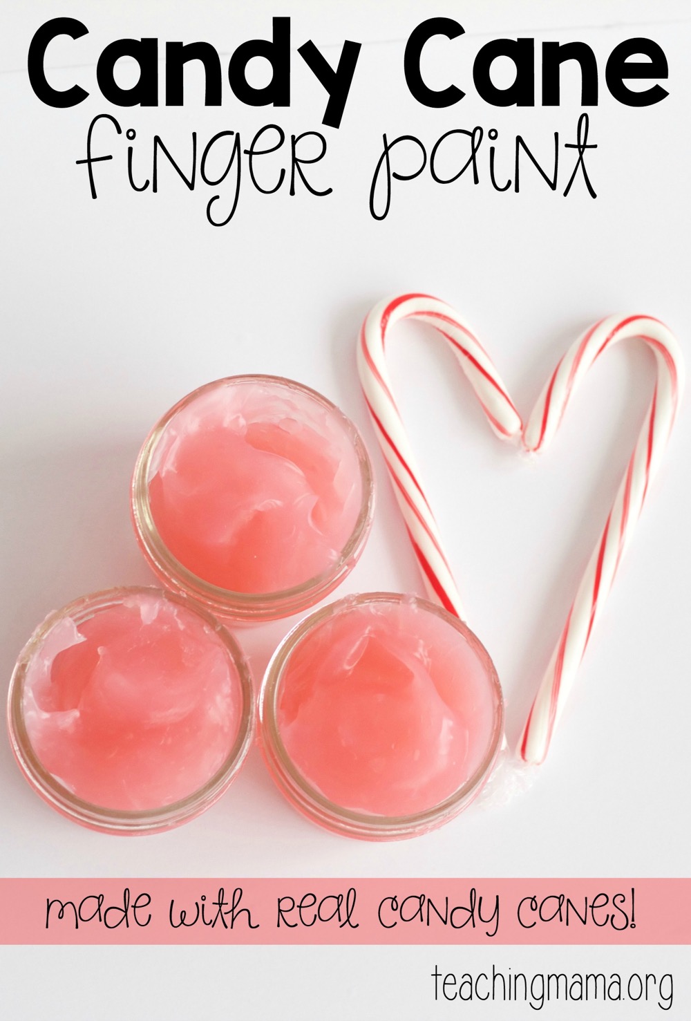 Candy Cane Activities - Candy Cane Puffy Paint ~ Learn Play Imagine