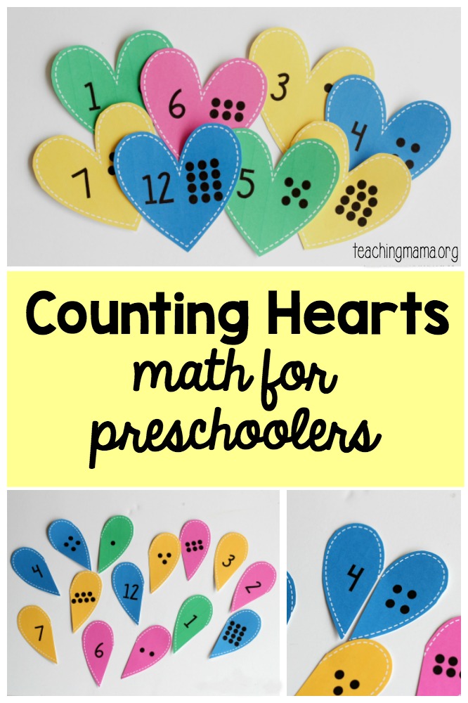 Counting Hearts for Preschoolers