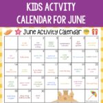 June Activity Calendar