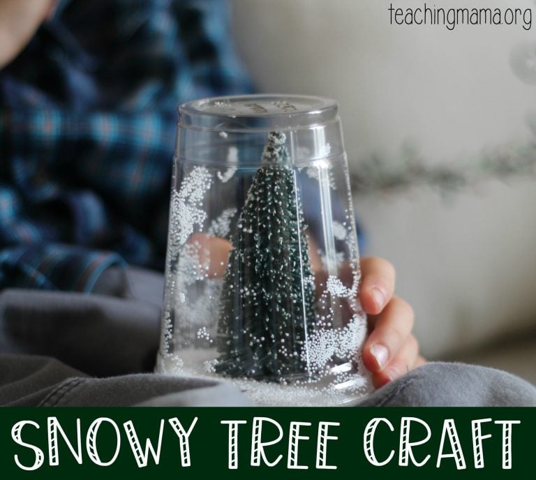 Snowy Tree Craft