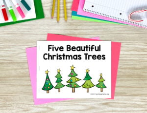 Christmas tree booklet